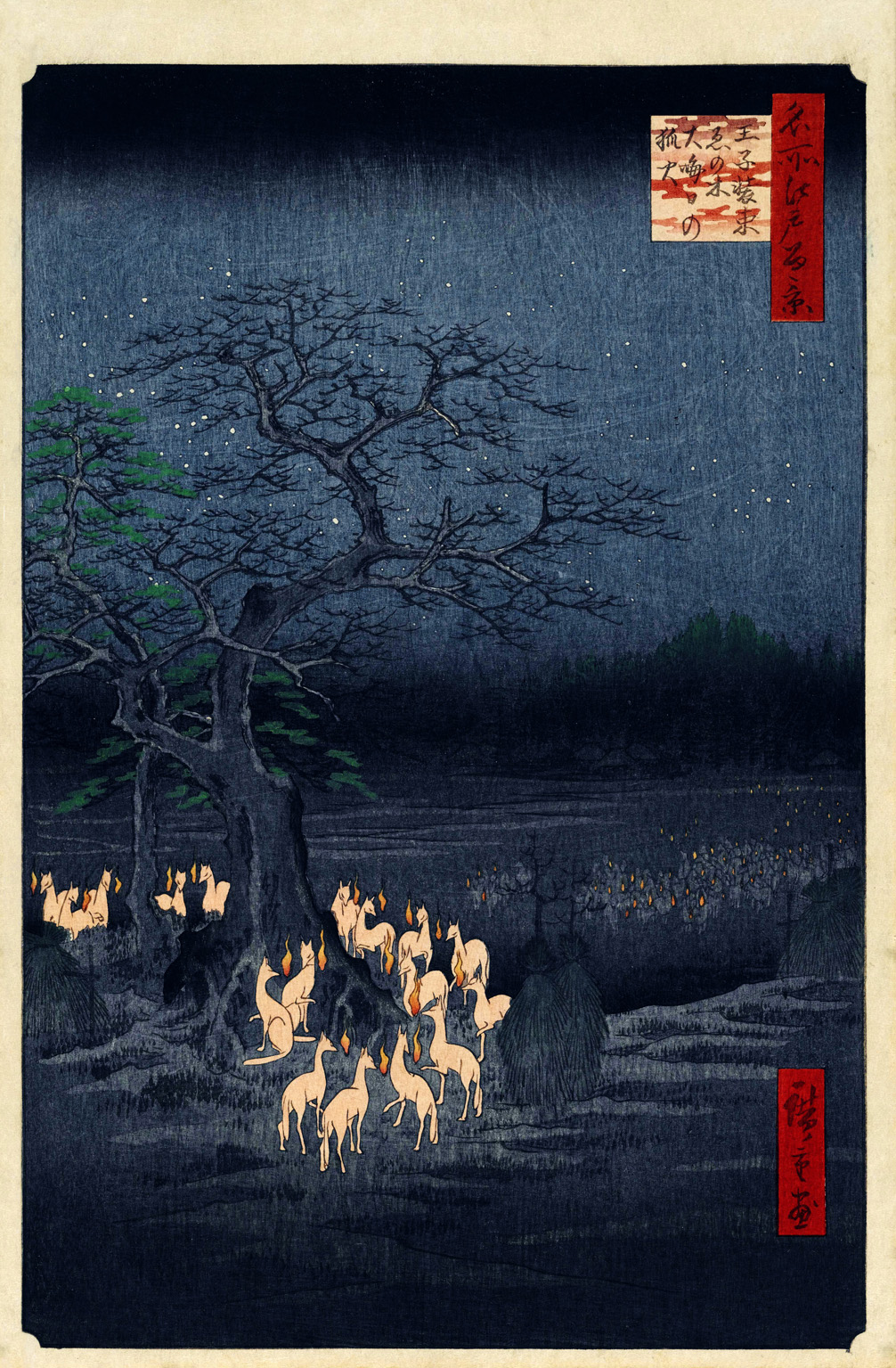 Hiroshige,_New_Year's_Eve_foxfires_at_the_changing_tree,_Oji,_1857 LITEN