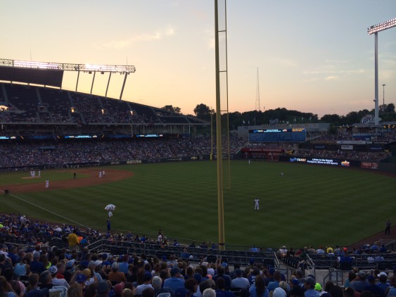 Baseball:Skymning