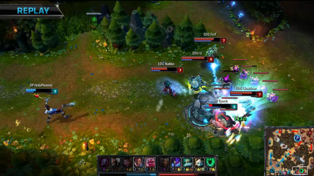 LoL Worlds EDG-DP game 2