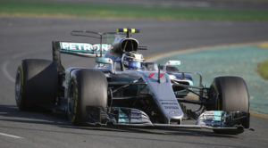 Mercedes driver Valtteri Bottas of Finland steers his car during the Australian Formula One Grand Prix in Melbourne, Australia, Sunday, March 26, 2017. (AP Photo/Rick Rycroft)