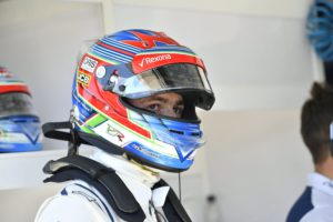 Britain's Paul Di Resta of Williams prepares in his team's garage during the third free practice session on the Hungaroring circuit in Mogyorod, 23 kms north-east of Budapest, Hungary, Saturday, July 29, 2017. The Hungarian Formula One Grand Prix will be held on Sunday July, 30. (Zsolt Czegledi/MTI via AP)
