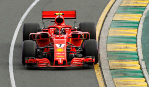 Formula One F1 - Australian Grand Prix - Melbourne Grand Prix Circuit, Melbourne, Australia - March 24, 2018 FerrariÕs Kimi Raikkonen in action during qualifying REUTERS/Brandon Malone