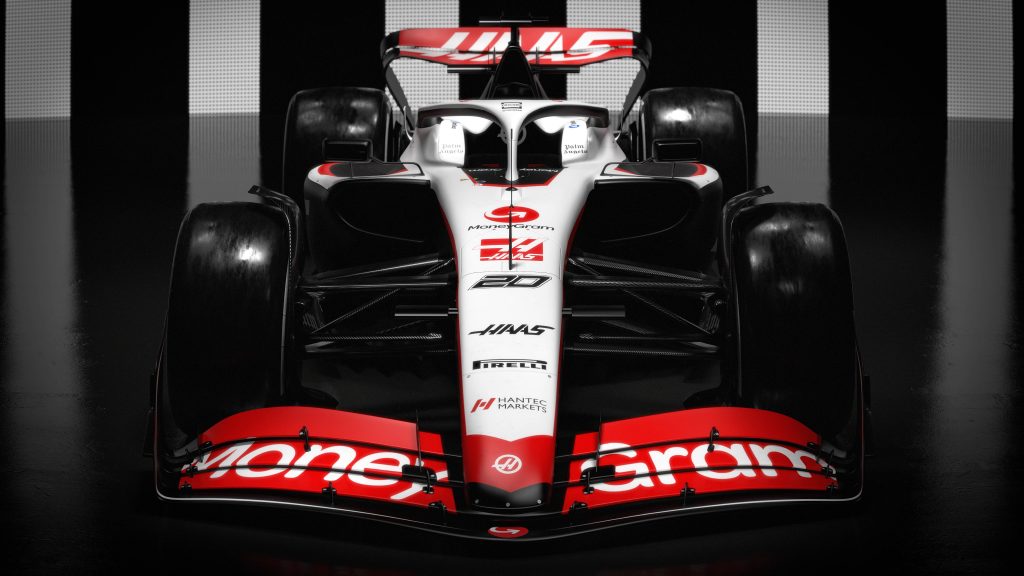 Haas bil i Formel 1 2023