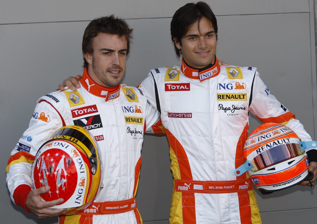 Fernando Alonso  och Nelson Piquet Jr. två av huvudpersonerna i Crashgate