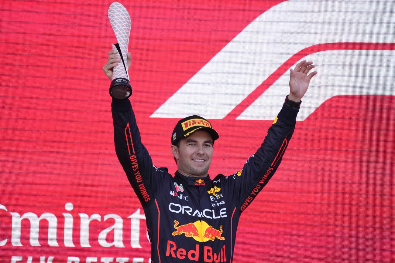 Sergio Perez inför F1 i Österrike