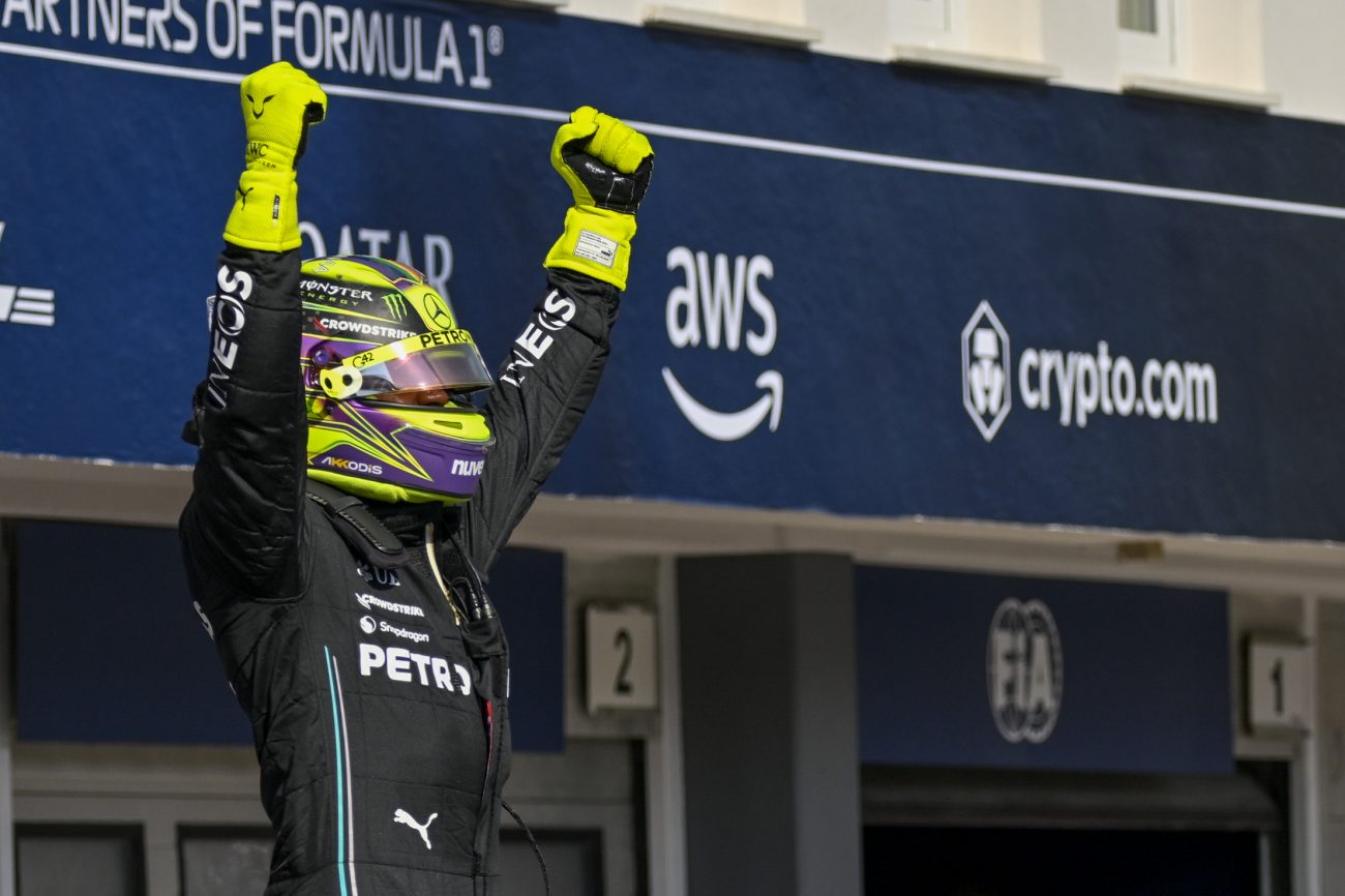 Lewis Hamilton F1 i Budapest