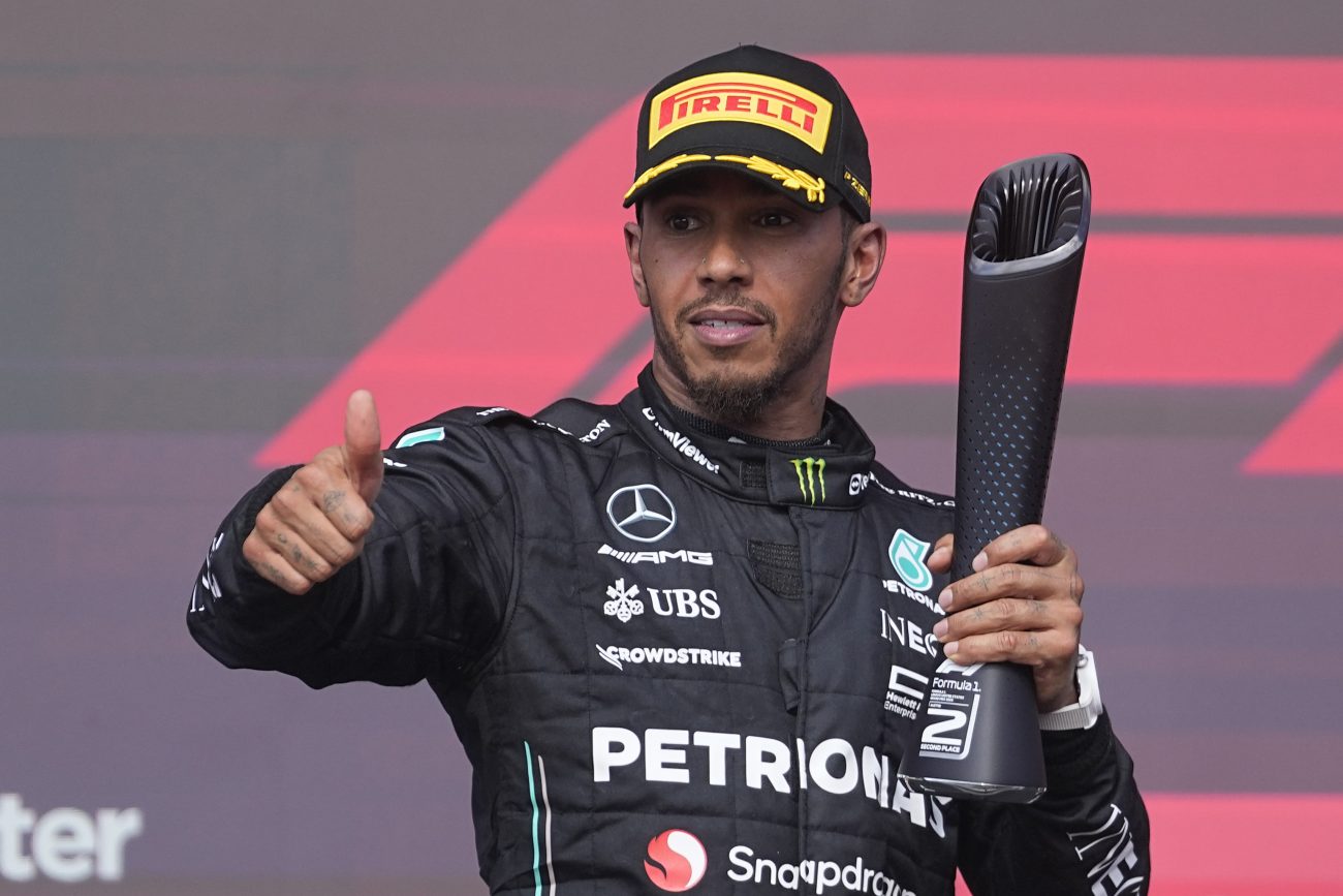 Lewis Hamilton har diskats efter F1 i Austin