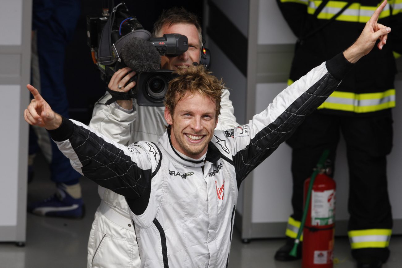 Jenson Button Brawm GP i F1 2009