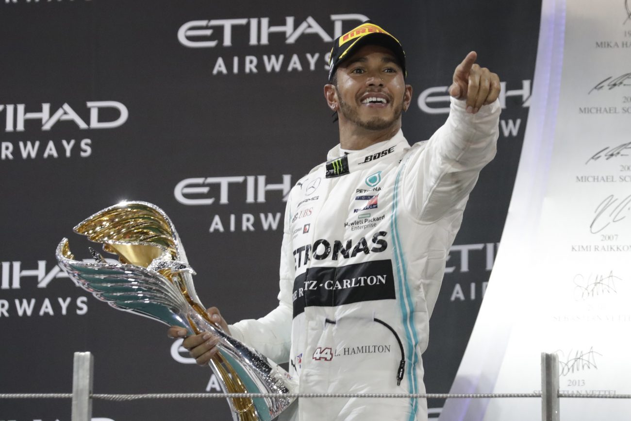 Lewis Hamilton F1 i Abu Dhabi
