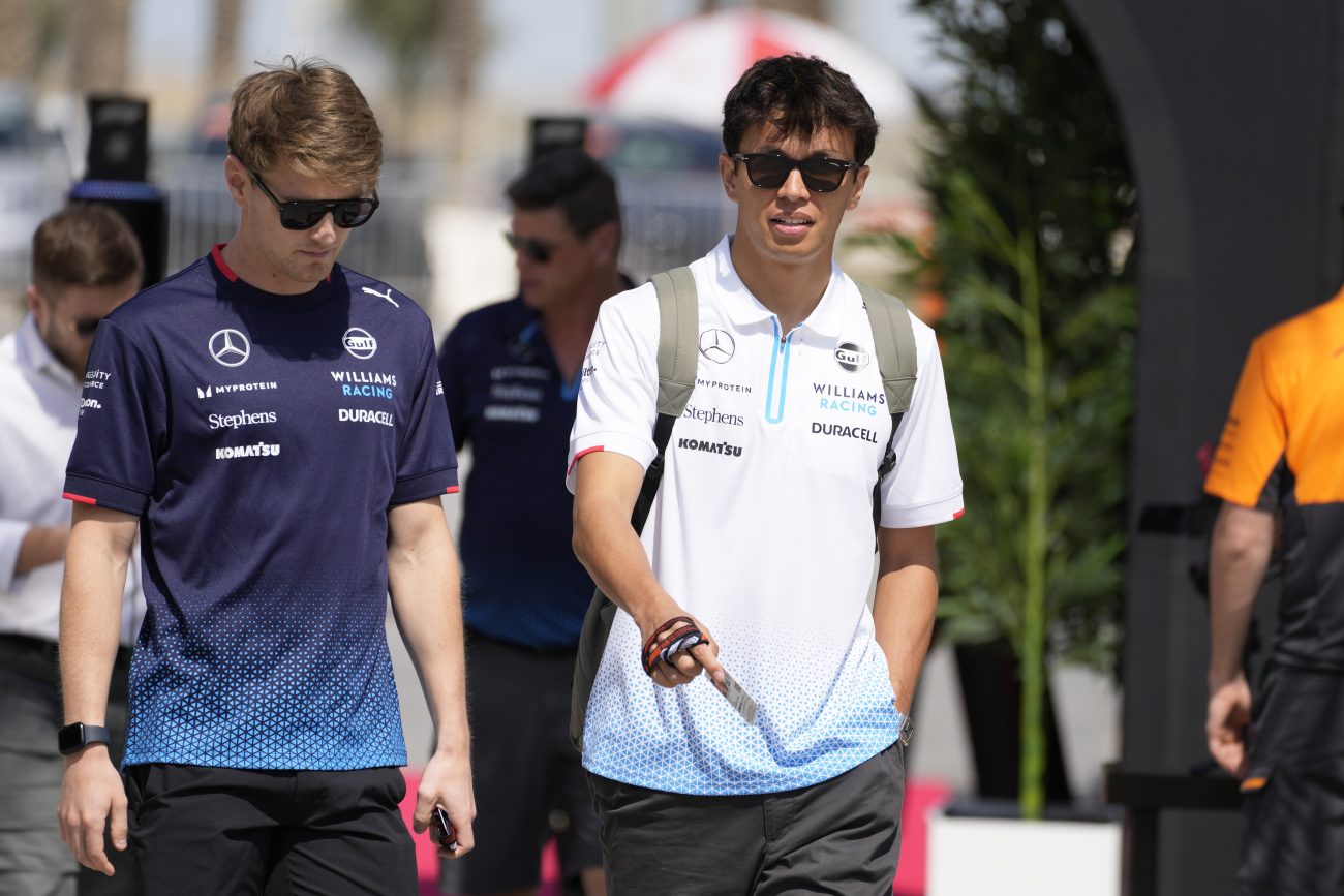 Williams Logan Sargeant och Alexander Albon