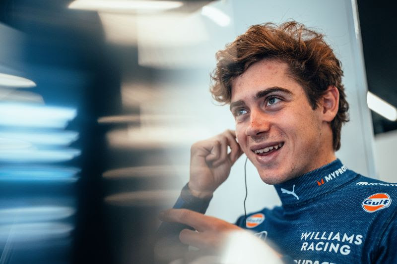 Franco Colapinto kör för Williams från och med F1 på Monza i helgen (Williams) 