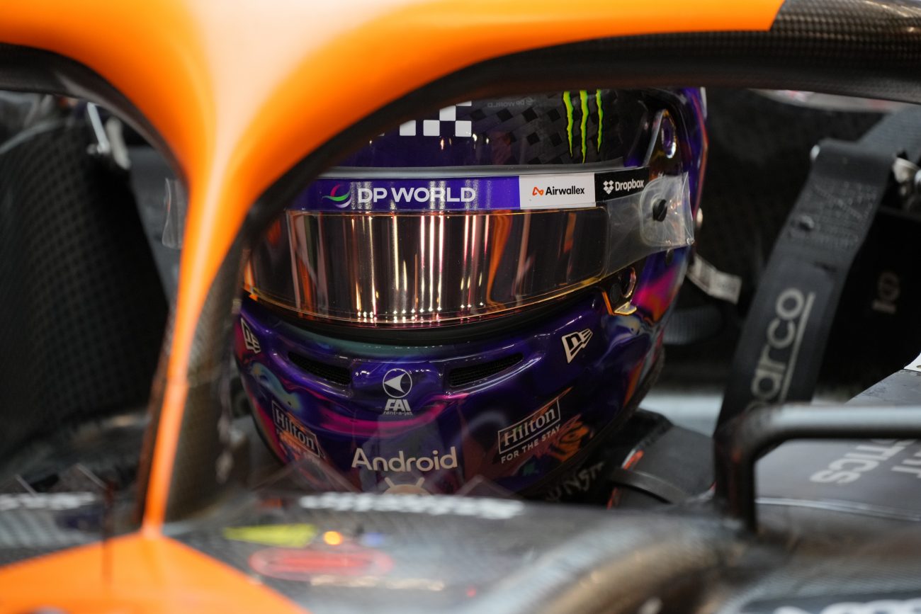 Lando Norris, McLaren har pole i F1 i Singapore