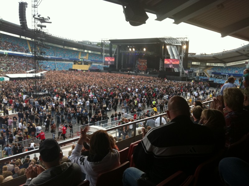 Sabaton på Ullevi.