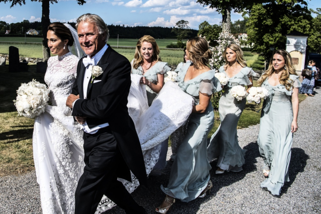 kungabarnens vänner | Hovbloggen Kläderna från Louise Gottliebs bröllop – kungafamiljen