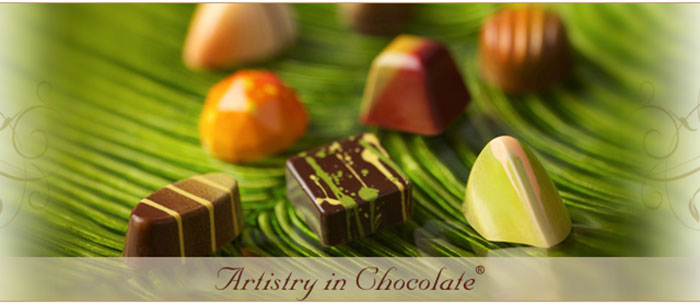 Godbitar från chokladmästaren Norman Love (bild från hemsidan)