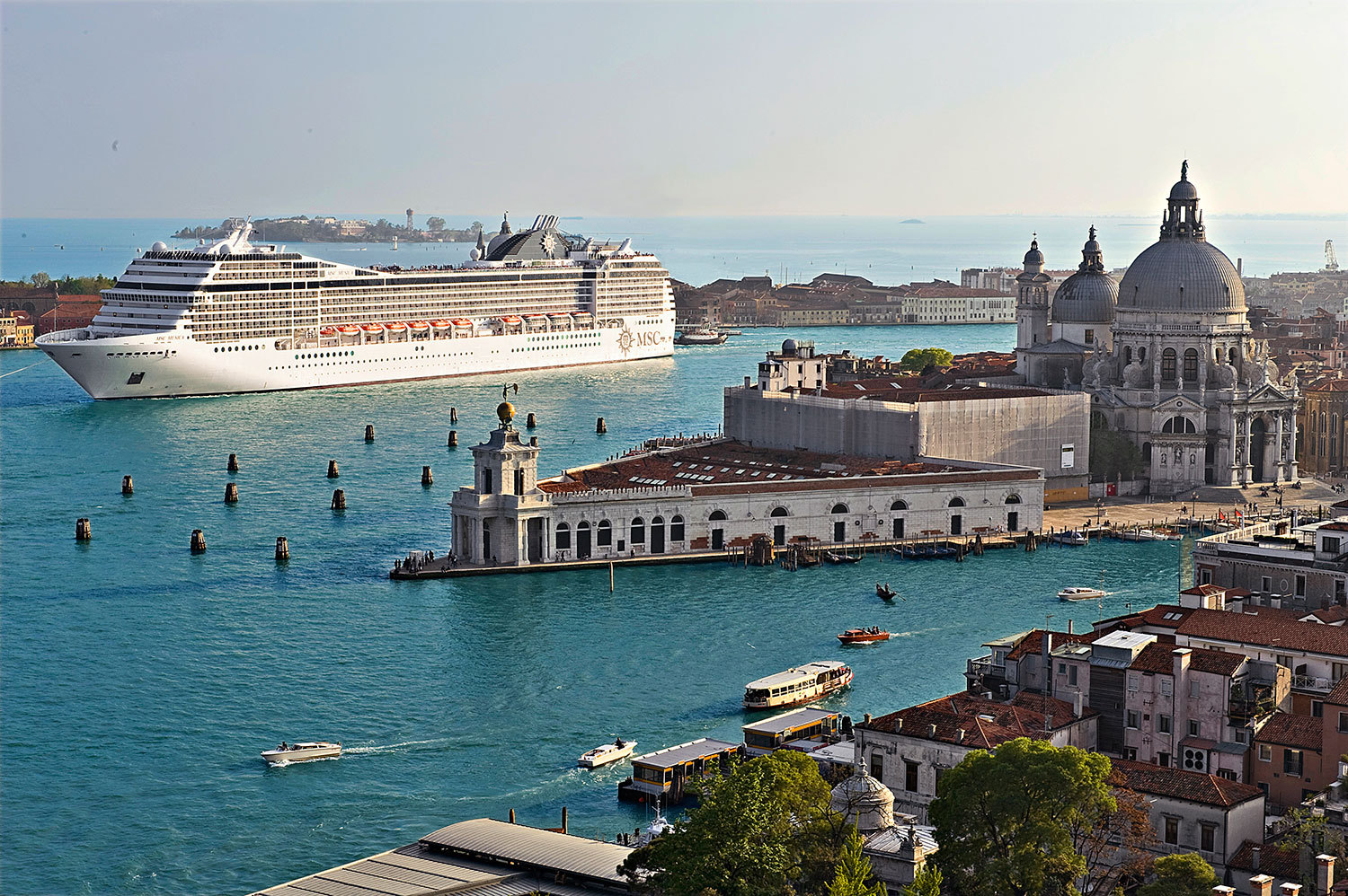 MSC Musica i Venedig. Foto: MSC Cruises