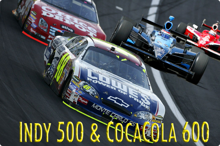 Indy500/CocaCola 600