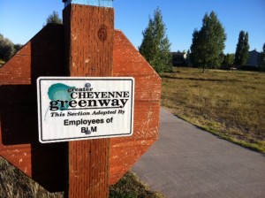 Hälsostigen i Cheyenne, Wyoming