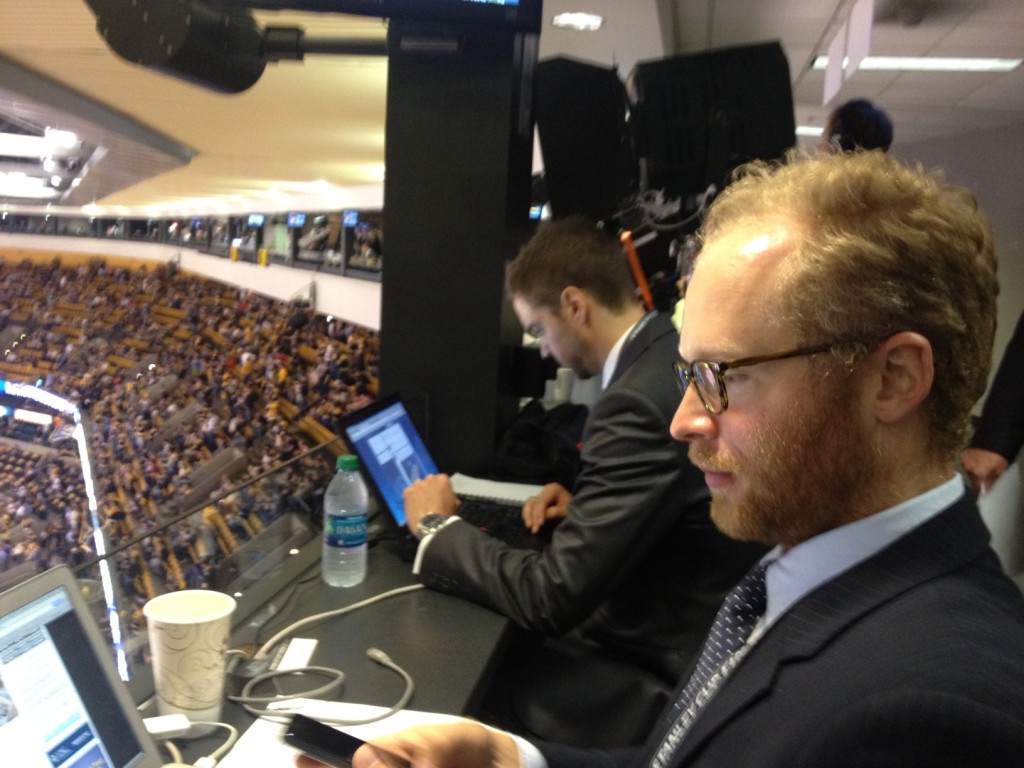 EKEN IN THE STANDS