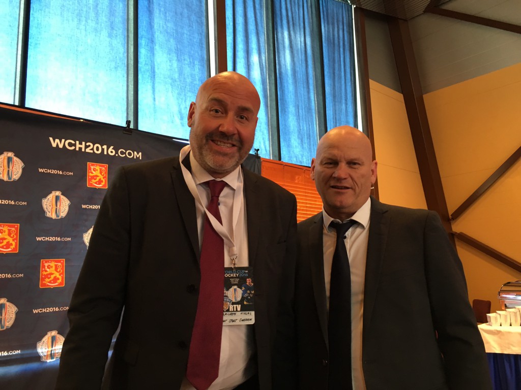 Hyland och Håkan Komarov.