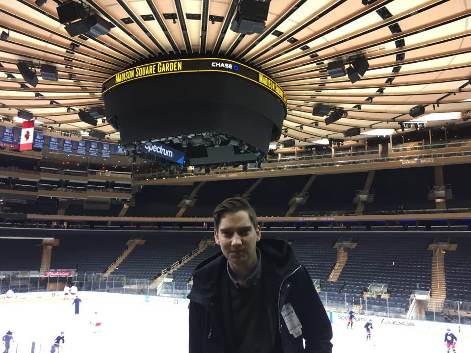 Ekan i the woooorld's most famous arena