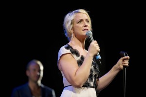 Karin Adelsköld som ska humorcoacha Reinfeldt. Foto: Magnus Liam Karlsson.