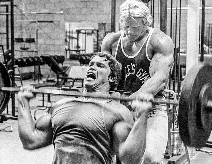 "Träna hårdare än alla andra". Jotack, Arnold vet en hel del om mjölksyra och träningsvärk...