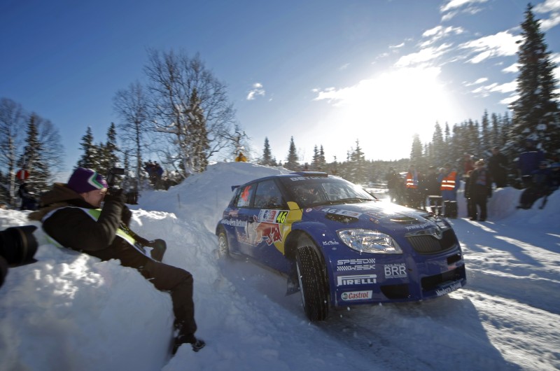 Full action mot segern i Rally Norway 2009!