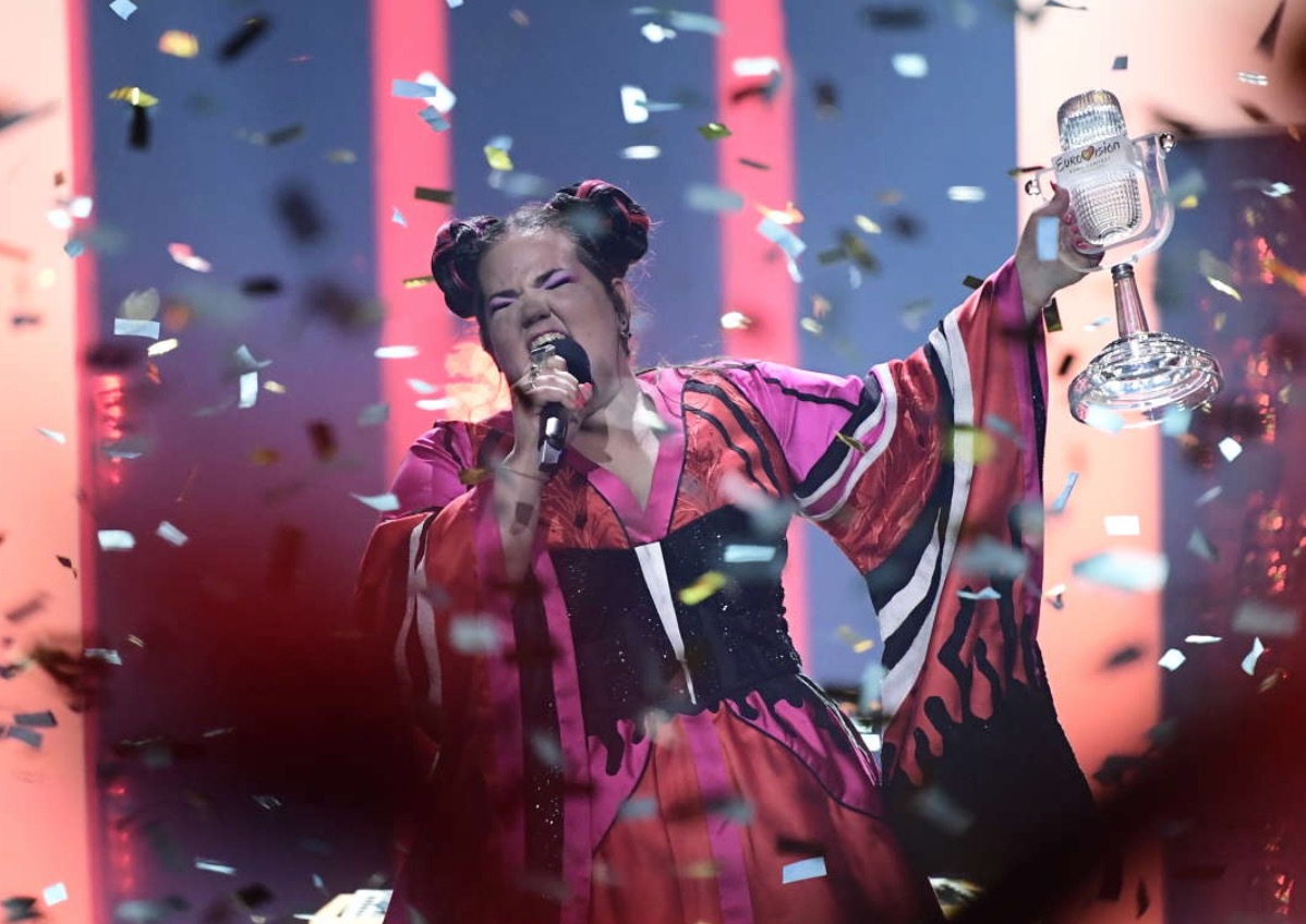 Israel vinner Eurovision song contest Schlagerbloggen