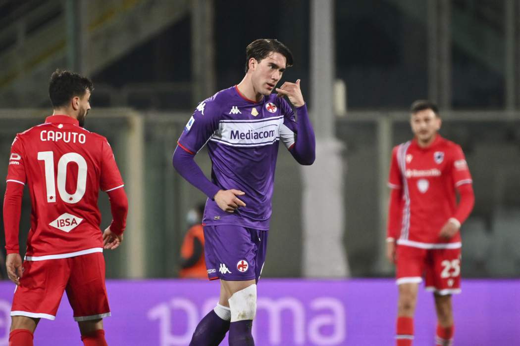 Fiorentinas nya prislapp på Vlahovic