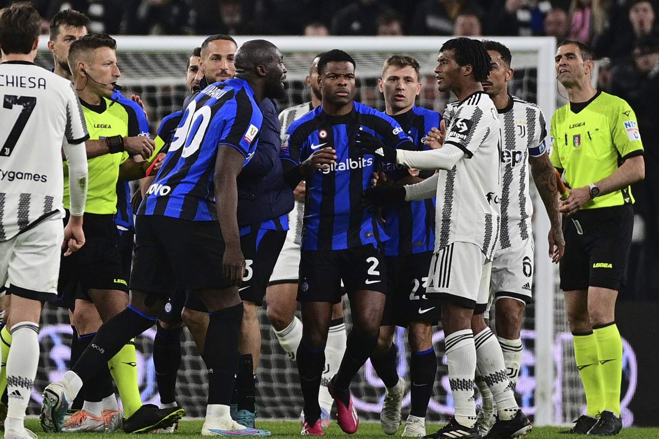 Romelu Lukaku och Juan Cuadrado