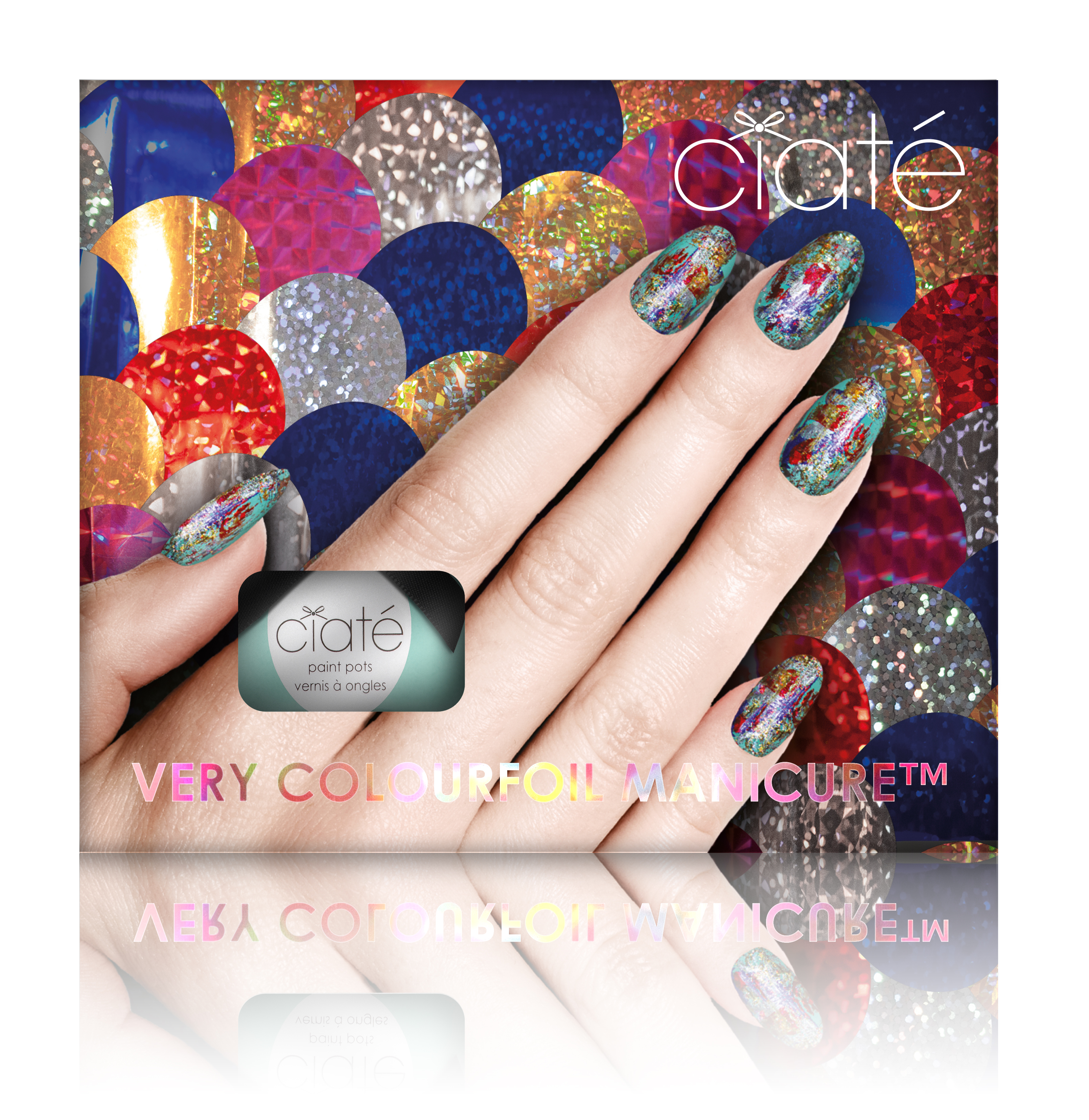 Very Colourfoil Manicure pack shot - Kaleidoscope Klash