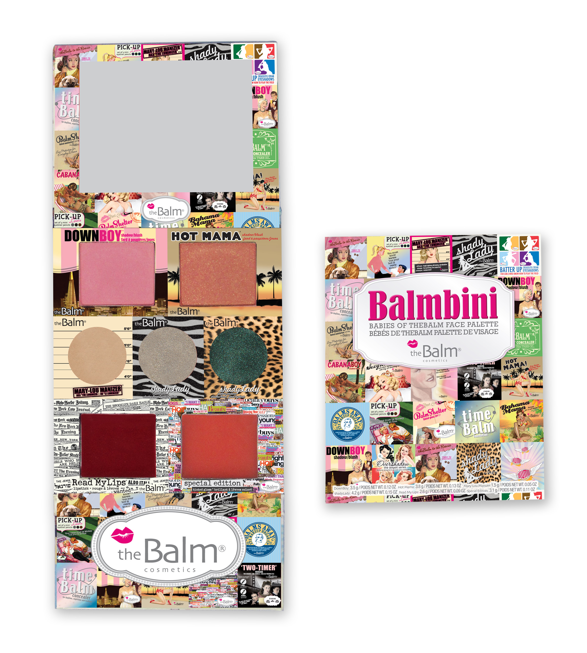 balmbine face palette (favourites of thebalm)