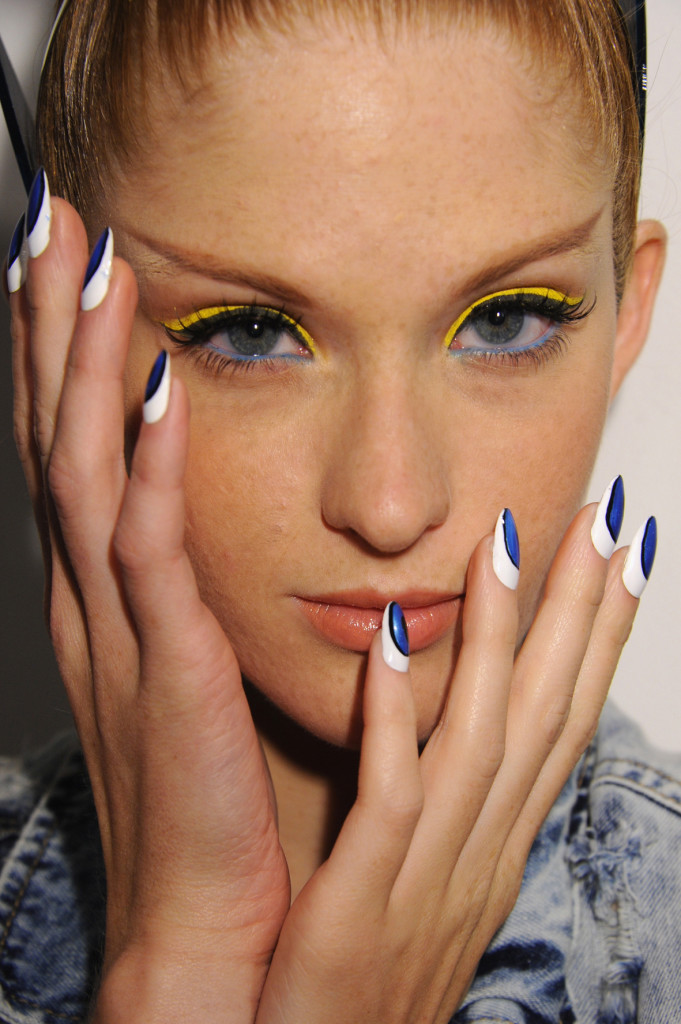 CND For The Blonds: New York Fashion Week Spring/Summer 2014 - Backstage