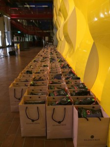 kilometervis med goodiebags