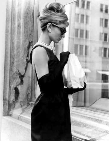 Audrey Hepburn i Givenchy från filmen ”Frukost på Tiffanys".