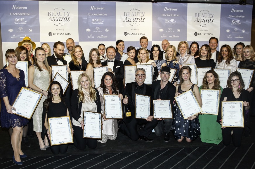 Alla vinnarna i Swedish Beauty Awards 2018