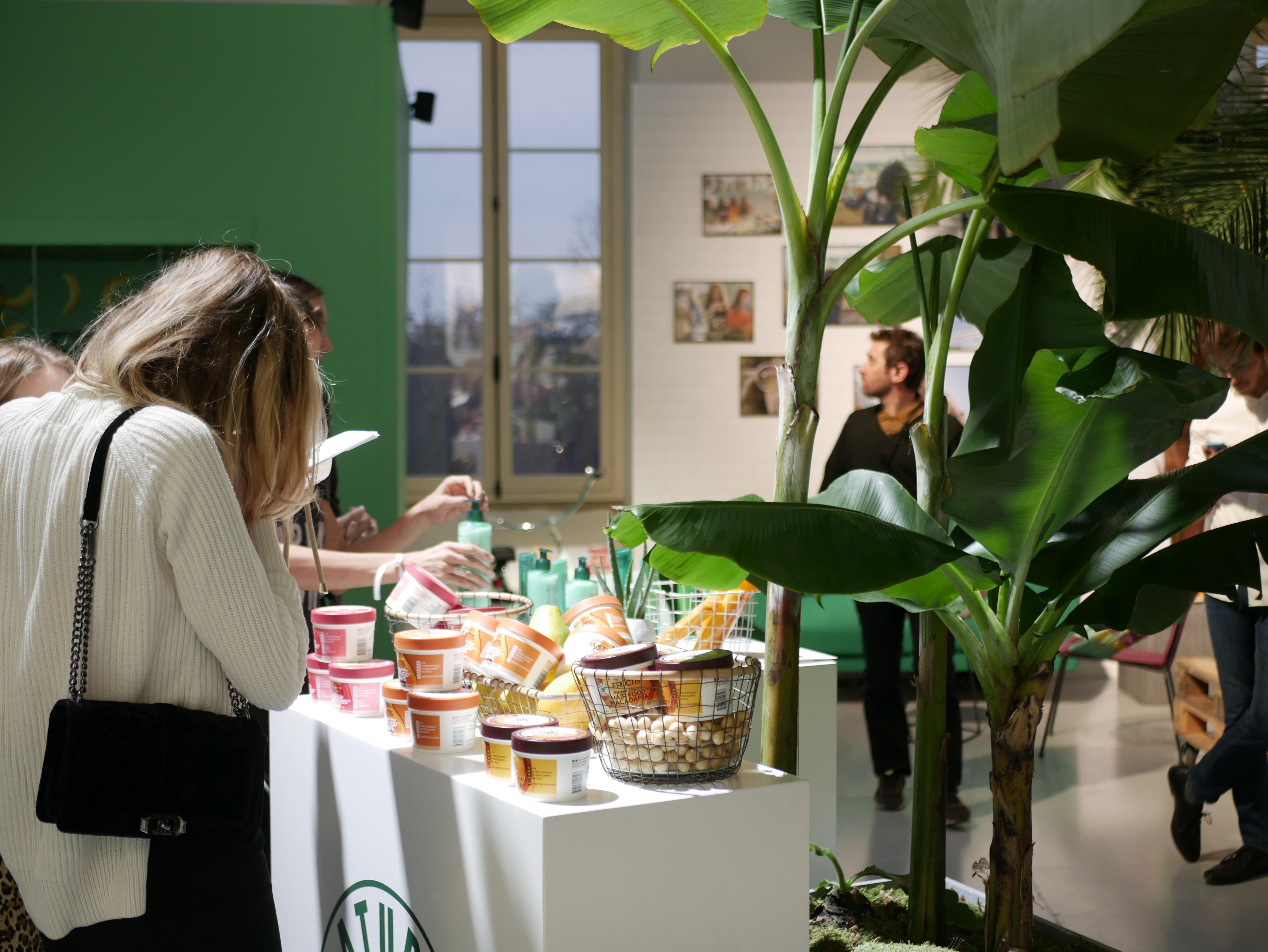 Presseventet för Garnier Bio var i det anrika grand Palais i centrala Paris