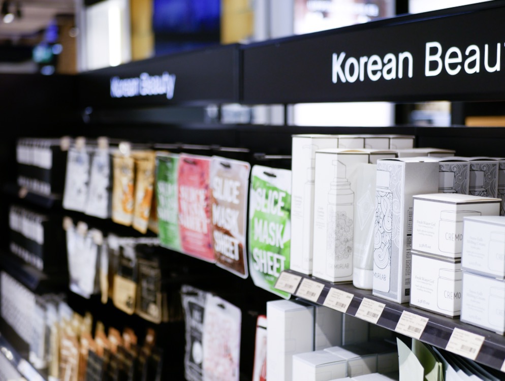 Korean Beauty har en egen hylla!