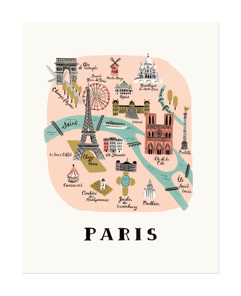 Rifle Paper Paris print