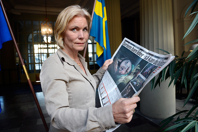 Sveriges biståndsminister Gunilla Carlsson (M). Foto: Björn Lindahl