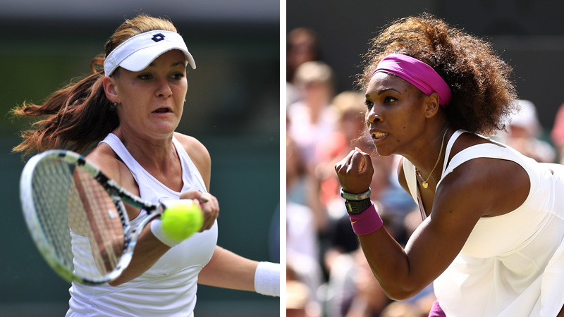 Agnieszka Radwanska möter Serena Williams i dagens Wimbledon-final.