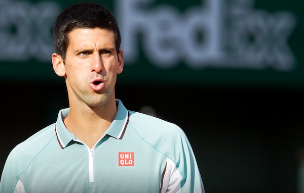 22-årige David Goffin bjöd upp till kamp, men världsettan Novak Djokovic behövde inte ta ut sig i sin öppningsmatch på Roland Garros. FOTO: BILDBYRÅN