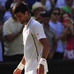 Novak Djokovic var sig inte lik. FOTO: GETTY IMAGES