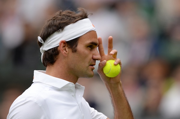 Roger Federer ställer upp i lågstatusturneringarna i Hamburg och Gstaad – för att hamstra poäng och få matchträning? FOTO: BILDBYRÅN