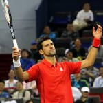 Novak Djokovic var frustrerad. FOTO: BILDBYRÅN