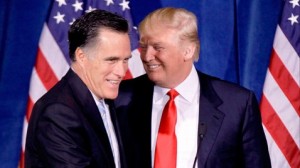Romneys trumf: Trump. FOTO: AP
